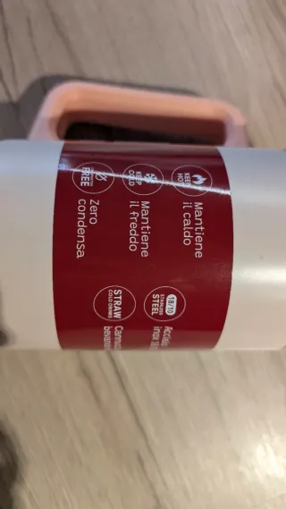 Mug termico acciaio inox 0,9L