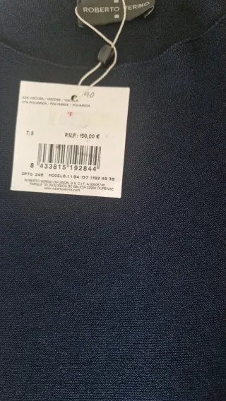 Jersey fino Roberto Verino azul
