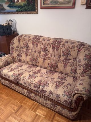 Sofá vintage floral