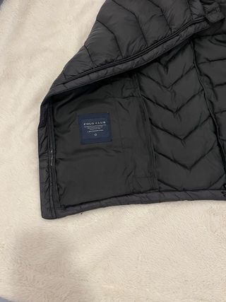 Chaleco acolchado Polo Club negro