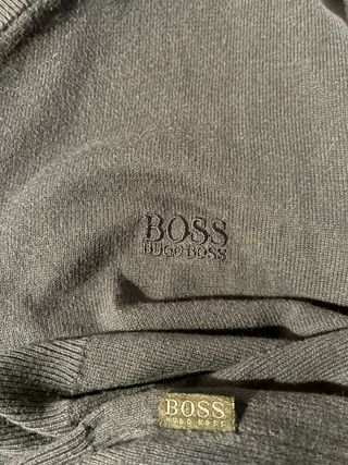 Jersey Hugo Boss Talla M Azul Marino