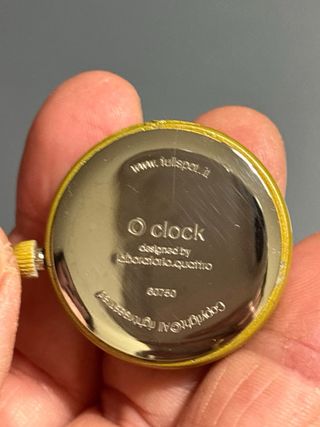 Reloj Oclock Lila y Dorado