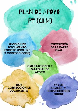 Corrección de programación (oral y documento)