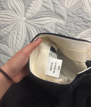 Traje de hombre negro