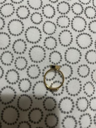 Anillo de Acero con Brillante