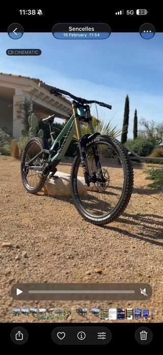 Bicicleta Descenso Canyon Sender 23/24