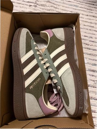 Adidas Handball Spezial Talla 37 Verde Plata