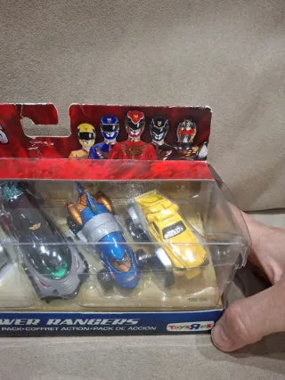 Lote Hot Wheels Power Rangers Megaforce