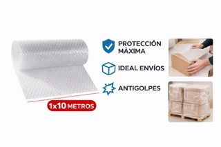 Pack 3 Papel de Burbuja Resistente 1m x 10m