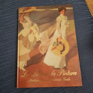 Libro la luz en la pintura prolongado antonio gala