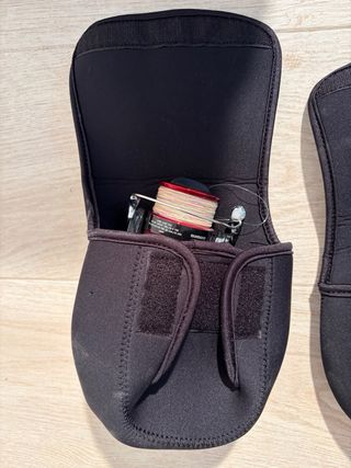 Set completo di pesca con scatole e accessori