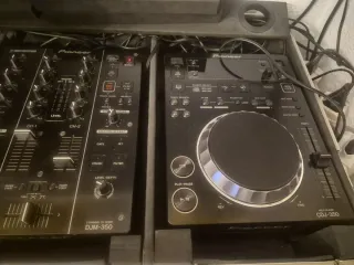 Set 2 CDJ 350 + DJM 350 Pioneer+ EFX 1000