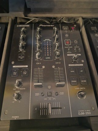Set 2 CDJ 350 + DJM 350 Pioneer+ EFX 1000