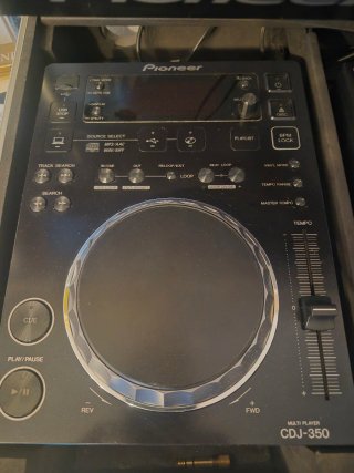 Set 2 CDJ 350 + DJM 350 Pioneer+ EFX 1000
