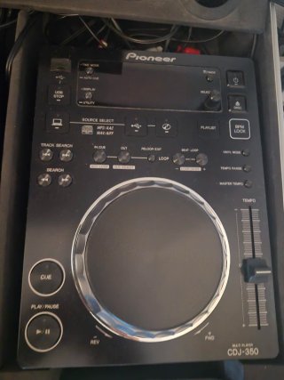 Set 2 CDJ 350 + DJM 350 Pioneer+ EFX 1000