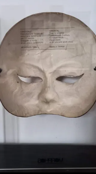 Maschera da collezione Morphos