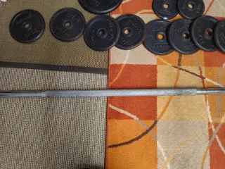 Lote 4 discos pesa 5kg