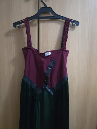Disfraz mujer medieval talla M. 4,20 EUROS