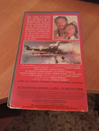 DE PRESIDIO A PRIMERA PAGINA VHS 1° EDICION