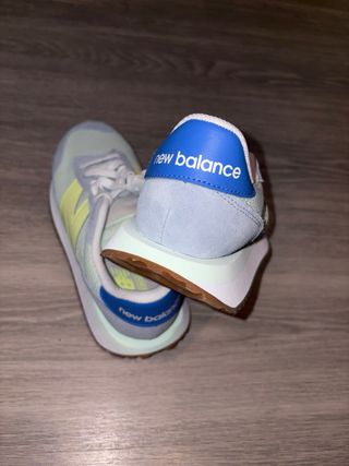 Zapatillas New Balance 237 Verde y Amarillo