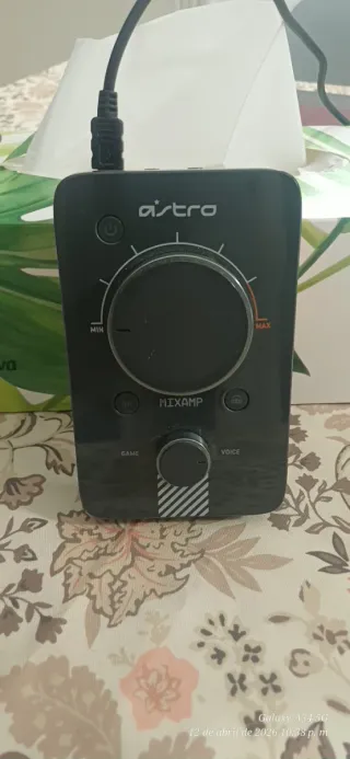 Astro Mixamp Tarjeta de Sonido Negra/Gris