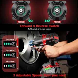 NUEVA Llave de Impacto a Batería Bamse 21V