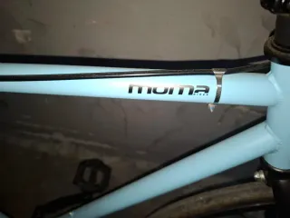 Bicicleta urbana azul