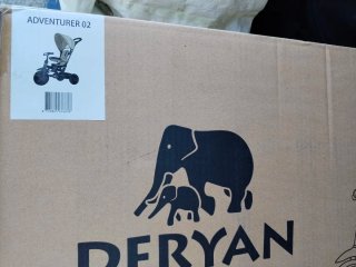 Triciclo evolutivo con manillar Deryan.No usado