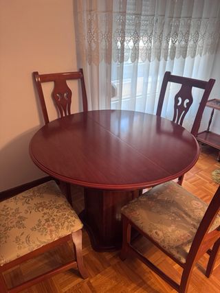 Set di 4 sedie da pranzo vintage