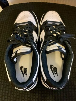 Nike Dunk Low Blancas y Negras Nuevas