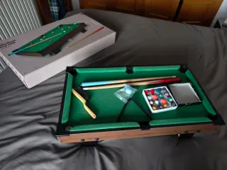 Mini mesa de billar infantil