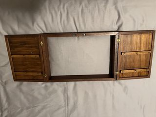 Armario madera 2 puertas llaves