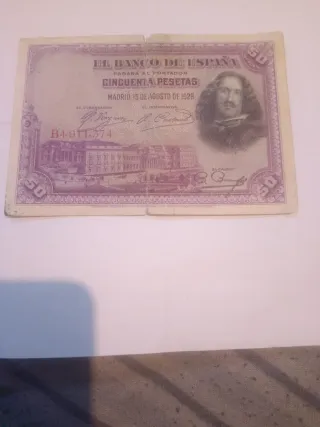 Pesetas Banco de España