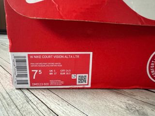 Nike W Court Vision Alta LTR Donna Rosa