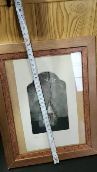 Obra M.Palau original firmado 11/50 surrealista