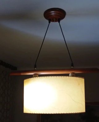 Lámpara de Techo Madera
