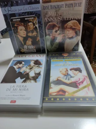 Lote 4 Películas VHS Clásicas