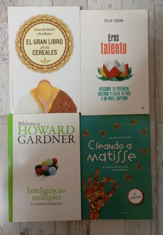 4 Libros Autoayuda~Vida Saludable /Precios Detalle