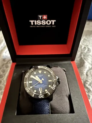 Tissot Seastar Professional 600m Negro/Azul