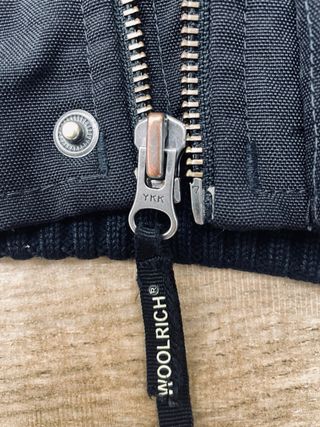 Woolrich Thermolite Jacket Black Hooded Bomber