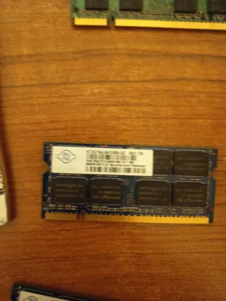 Memoria RAM SO-DIMM DDR2 y DDR3 10€ unidad