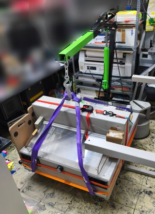 Grúa Taller Plegable 2TN JBM