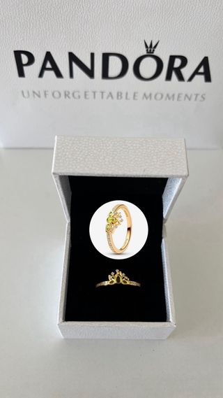 Anillo Pandora Corazón Plata