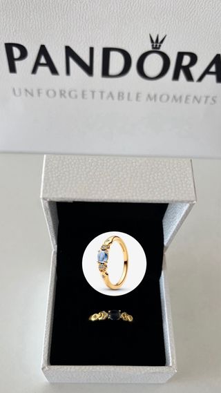 Anillo Pandora Corazón Plata