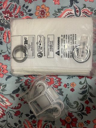 Kit Cortinas Blancas Tela