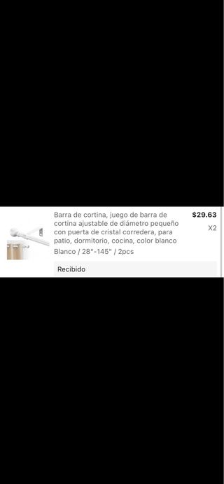 Kit Cortinas Blancas Tela