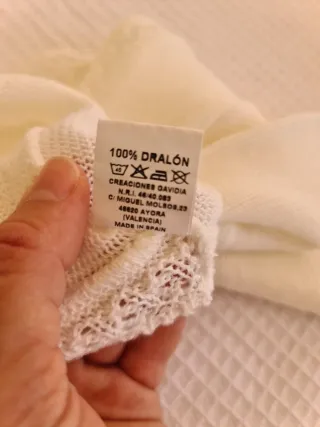 Bolero de punto 36 meses