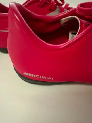 Botas Fútbol Nike Mercurial Rosa/Plata Vintage