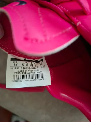 Botas Fútbol Nike Mercurial Rosa/Plata Vintage