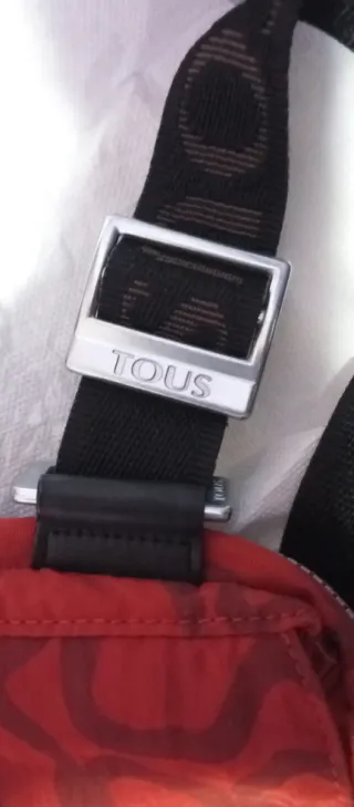 Bolso Tous Rojo Estampado